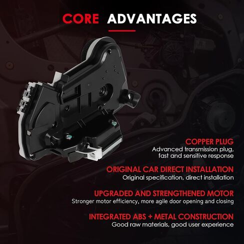CCIYU Front Left Driver Side Door Lock Actuator For Toyota Camry 18-19,For Corolla/For Highlander 24-19,For Sienna 15-20,For Lexus RX350/RX450h 16-19 Door Lock Latch Actuator Replace 69040-02440 in Saudi Arabia