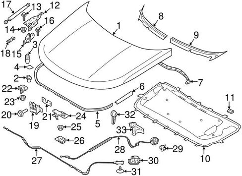 14.55 بوصة قطعتان من دعامات غطاء المحرك الأمامي يدعم الرفع متوافق مع Land Rover Discovery 2017-2023 4 أبواب رياضية Lr083150 صدمة الغاز الربيع الدعامة قضيب اسطوانة in Kuwait