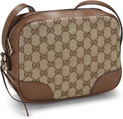 Gucci Pre-loved Original GG Canvas Bree Crossbody, Brown in Saudi Arabia