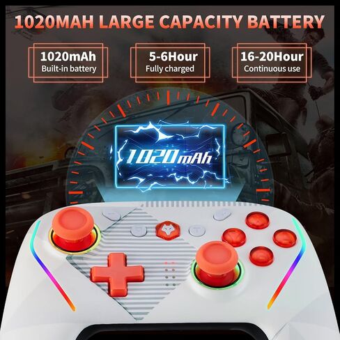 NBCP Wireless Controller for Nintendo Switch2 1 /Lite/OLED Controller, Controller with Mouse Touch on Back Buttons, with Wake, Programmable, Turbo Function (735lantou) in Saudi Arabia