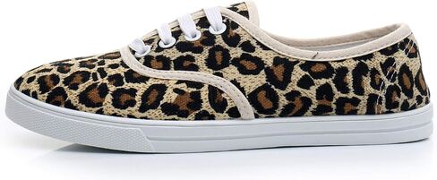 VenusCelia Women's Rainbow Canvas Lace Up SneakerⅡ in Saudi Arabia
