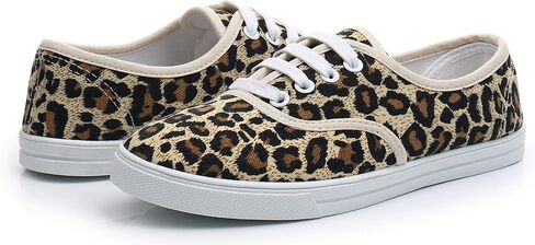 VenusCelia Women's Rainbow Canvas Lace Up SneakerⅡ in Saudi Arabia