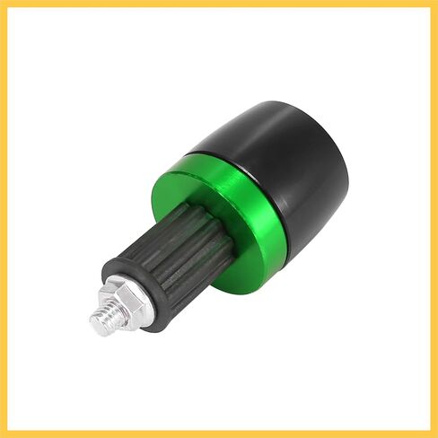 2pcs Universal 18mm Handlebar End Caps Plug Bar End CNC Aluminum Alloy for Motorcycle Green Auto Replacement Parts in Saudi Arabia