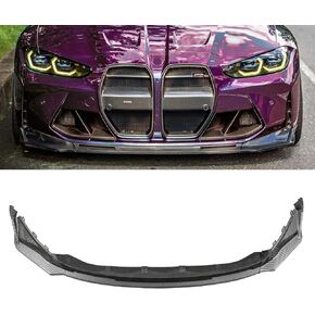 Carbon Fiber Front Bumper Lip Compatible with BMW G80 M3 G82 G83 M4 2021-2025, Front Splitter Protector Body Kit in Kuwait