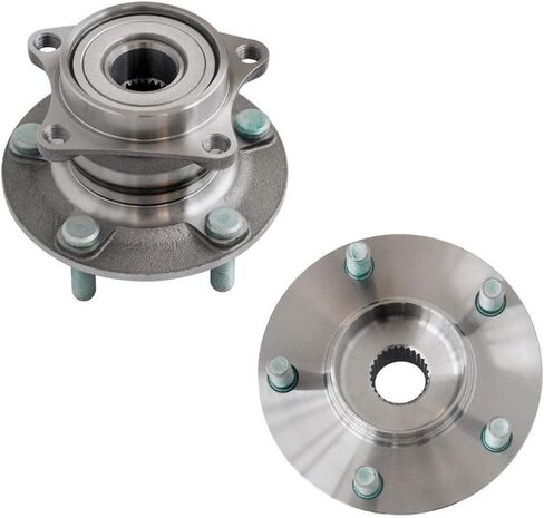 IRONTEK محور العجلة الخلفية ومجموعة المحمل (5Lug AWD) يناسب 2007-2012 لمازدا CX-7 2 قطعة 512350x2 in Saudi Arabia