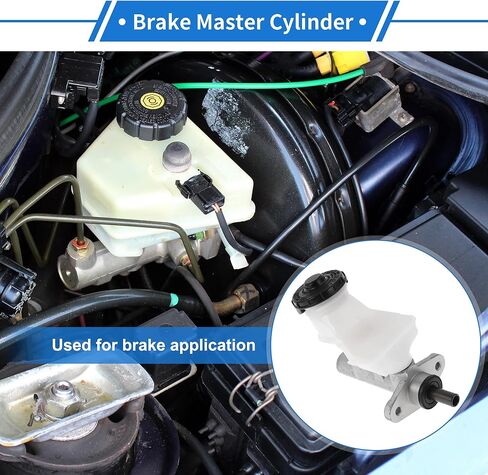 1 Pcs Brake Master Cylinder for Honda CR-V 2002-2006 Engine Compartment Hydraulic Master Cylinder with Reservoir No.46100-S9A-G51/46100S9AG51 in Saudi Arabia