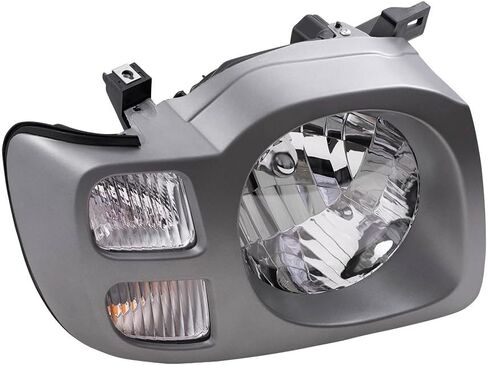 Passengers Headlight Lens Housing Silver Bezel DOT for 02-04 for Nissan for Xterra in Saudi Arabia