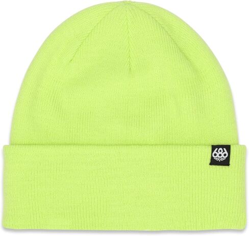 686 Men's Standard Roll Up Beanie - Winter Head Wear - Acrylic Knit Stretch Material - One Size Fits All in Kuwait