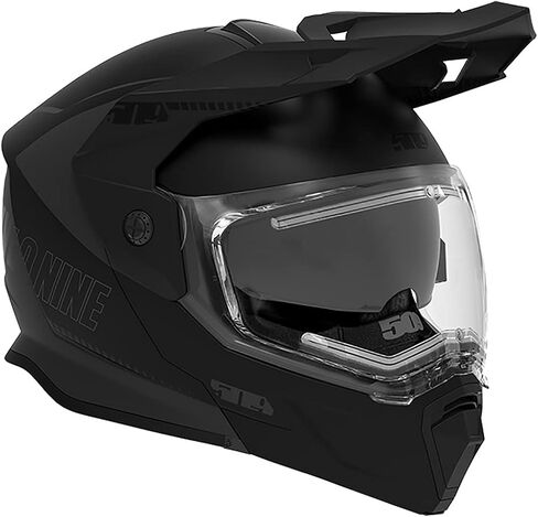 خوذة 509 Delta R4 Ignite Snowmobile مع درع ساخن (Gloss Storm Chaser (2024) - X-Large) in Saudi Arabia