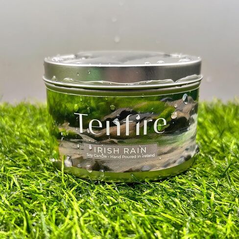 Irish Candles Gift Set of 3 – HandPoured Soy Wax Scented Candles - Irish Turf, Coastal Mist & Rain – 120H Burning, Soy Candle for Home Scented, Best Gift for Relaxation & Home Décor in Saudi Arabia
