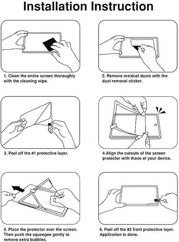 PET Matte Screen Protector for Samsung Galaxy Tab S10 Ultra, 2 Pcs Paper Gloss Anti-Glare Matte Screen Protectors, Drawing, Writing with The Stylus Pen Like on Paper in Kuwait