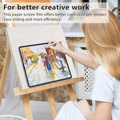 PET Matte Screen Protector for Samsung Galaxy Tab S10 Ultra, 2 Pcs Paper Gloss Anti-Glare Matte Screen Protectors, Drawing, Writing with The Stylus Pen Like on Paper in Kuwait