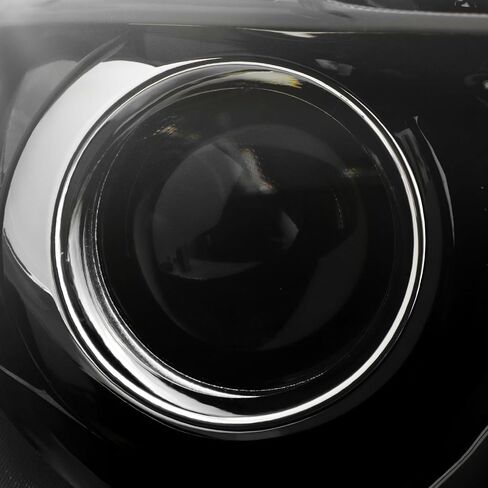 AKKON - Fit 2017 2018 2019 2020 Chrysler Pacifica 17-20 نوع هالوجين مع مصباح رباعي منخفض من الكروم ومصباح أمامي طراز OE للسائق - مجموعة الركاب in Saudi Arabia