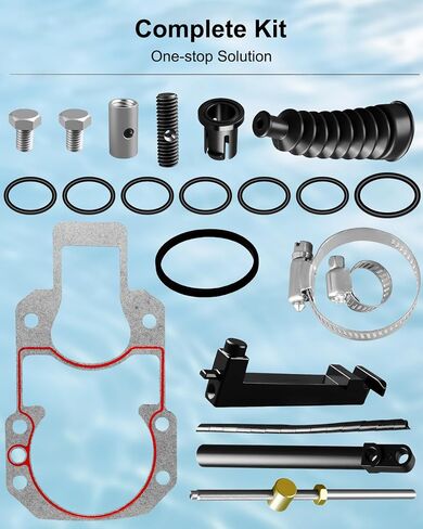 Marine Lower Shift Cable Kit Compatible with Mercury Mercruiser Bravo Stern Drives Replace 815471T1 18-2604 865437A02 815471A6 in Saudi Arabia