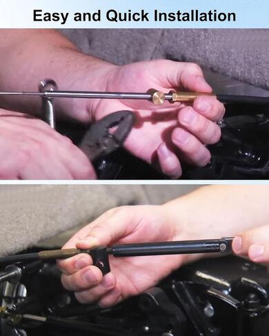 Marine Lower Shift Cable Kit Compatible with Mercury Mercruiser Bravo Stern Drives Replace 815471T1 18-2604 865437A02 815471A6 in Saudi Arabia