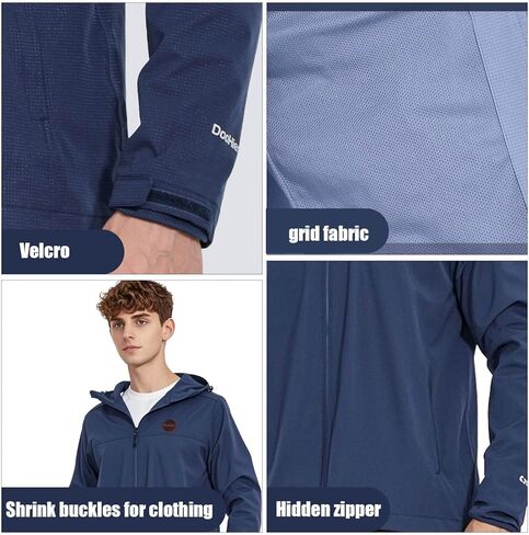 سترات مطر للأولاد الصغار بسحاب كامل وسترات خارجية ومعاطف بغطاء للرأس in Kuwait