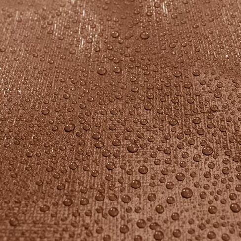 Heavy Duty Waterproof Tarp Cover, Brown, 40x60 Feet, 10 Mil Thick, Multipurpose Poly Material with Metal Grommets, Reinforced Edges (30x40) in Saudi Arabia