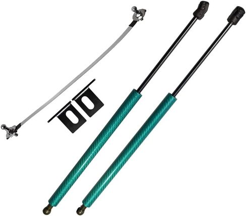 Lift Support Struts for Honda Accord 10th CV1 CV2 CV3 2018 2019 2020 2021 2022 2023 Modify Front Hood Bonnet Gas Spring Shocks Damper Carbon Fiber Prop Rod (Black Carbon Fiber) in Saudi Arabia