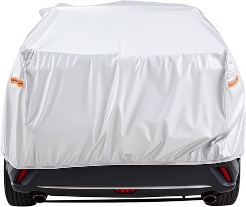 VEVOR Car Cover, Car Cover Waterproof for Toyota Camry Mid Size Sedan, Custom-fit All Weather Sun Rain Wind Frost Dust Snow Protection Full Exterior Covers with Door Zipper and Cotton Lining, Silver in Saudi Arabia