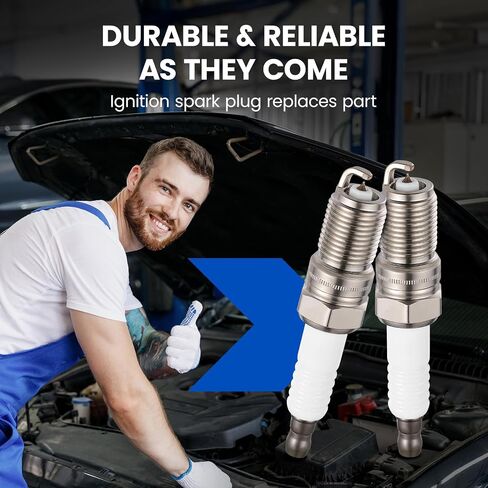 4024192139 شمعات الإشعال إيريديوم 6 عبوات - متوافقة مع محرك Ford Ranger 1997-2000، 3.0L 4.0L V6 - يستبدل 4024192139 Spark Plug in Kuwait