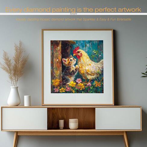 Sanjee Fantasy Diamond Painting Kits for Adults, 5D DIY Tree Diamond Art Kits for Beginners, Round Full Drill Diamond Dots Paintings Diamond Painting for Home Wall Decoration Gift, 12x12inch in Saudi Arabia