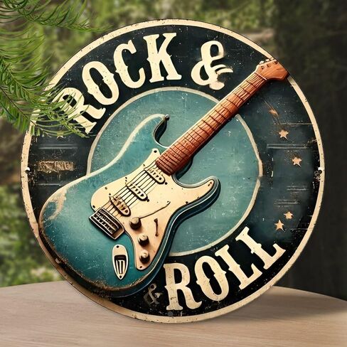 Funny Chicken Glasses Rustic Metal Sign Vintage Rustic Aluminum Metal Round Wall Sign - 8in Indoor Outdoor Gifts and Decor for Home, Office, Cafe & Yard in Saudi Arabia