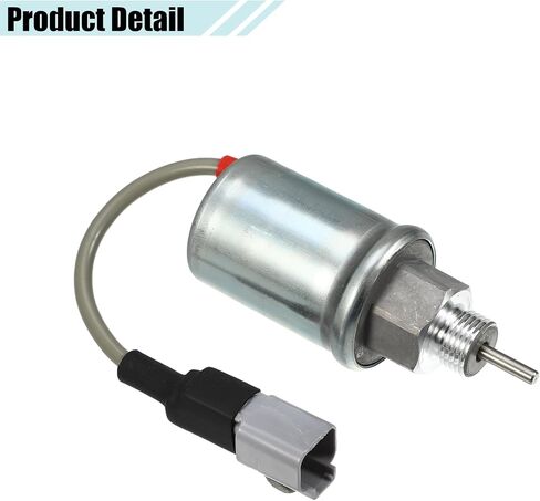 ACROPIX Fuel Shut Off Stop Solenoid Valve U85206452/U85206451 Fit for Perkins 402D 403D 404D 403C 404C - Pack of 1 in Saudi Arabia