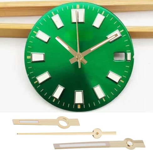 Automatic Movement Watch Hands with Green Luminous Compatible with NH35/NH36/4R/7S Movement in Saudi Arabia