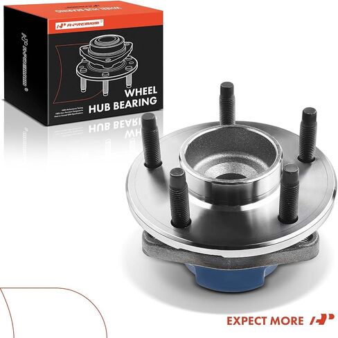 A-Premium Rear Wheel Bearing and Hub Assembly with 5-Lug Compatible with Buick Rendezvous 2003 2004 2005 2006 2007, FWD Only in Saudi Arabia