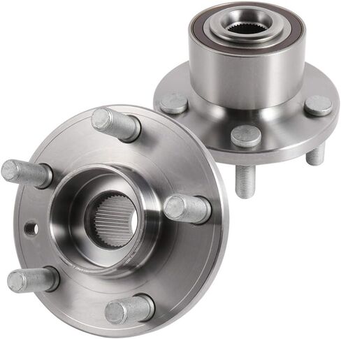 SCITOO Wheel Hub Wheel Bearing Assembly Front 513337 fit for Land Rover LR2 2008-2015 5 Lugs Wheel Hub Bearing Assemblies Without ABS 2pcs Wheel Hub Bearings in Saudi Arabia