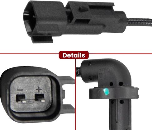 Rear Left or Right ABS Wheel Speed Sensor for:-Buick Regal 2011-2012 2.0L 2.4L Lacrosse 2010-2011 2.4L 3.0L 3.6L for:-Saab 9-5 2011 2.0L 2.8L, L4 V6, Replace# 13317205 ALS2080 5S12771 1238438 in Saudi Arabia