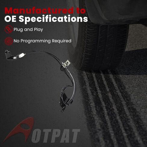 Rear Left ABS Wheel Speed Sensor for:-Toyota Venza Base le Limited xle 2009 2010 2011 2012 2013 2014 2015 2.7L 3.5L L4 V6, Replace# 89546-0T011 ALS2362 2ABS2606 AB0944 89546-0T010 895460T011 in Saudi Arabia