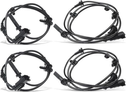 A-Premium ABS Wheel Speed Sensor Compatible with Ford Models - Explorer 2013 2014 2015 2016 2017 2018 - Front and Rear Driver and Passenger Side, 4-PC Set, Replace# DA8Z2C204A, DA8Z2C204B in Saudi Arabia