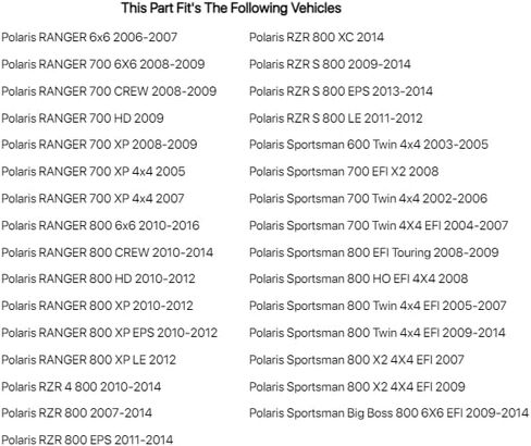 تاسك ستارتر لـ Polaris Ranger 700 HD 2009 in Saudi Arabia