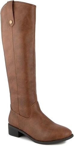 LONDON FOG Womens Irie Riding Boot, Regular and Wide Calf colors available in Saudi Arabia