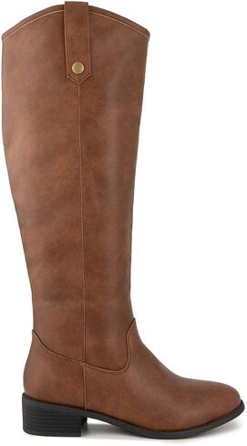 LONDON FOG Womens Irie Riding Boot, Regular and Wide Calf colors available in Saudi Arabia
