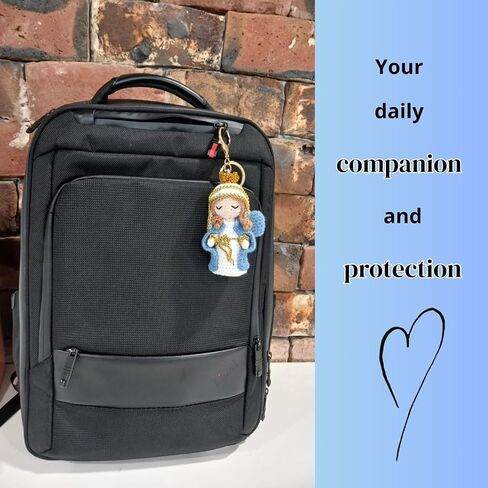 religious gift for women, Handmade crochet catholic, catholic gifts women virgin mary, Handmade Catholic Keychain catholoc in Saudi Arabia