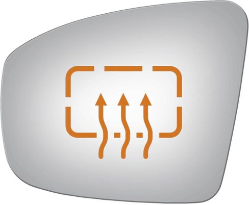 Burco 4246H Driver Side Power Replacement Mirror Glass Heated for 2008-2012 INFINITI EX35, 2013 EX37, 2009-2012 FX35, 2013 FX37, 2009-2013 FX50, 2014-2015 QX50, QX70, NISSAN MURANO in Saudi Arabia