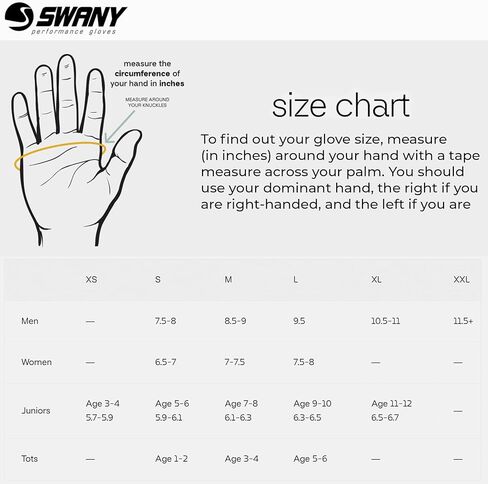 قفازات التزلج الشتوية النسائية من Swany X-Calibur الرياضية المعزولة الدافئة والمتينة والمرونة المقاومة للماء والجلد in Kuwait