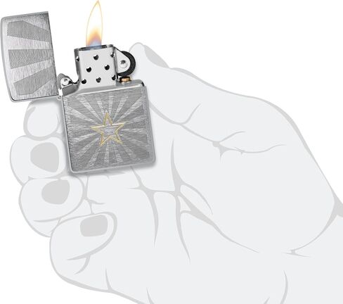 Zippo Howdy Cowboy White Matte Pocket Wighter in Kuwait