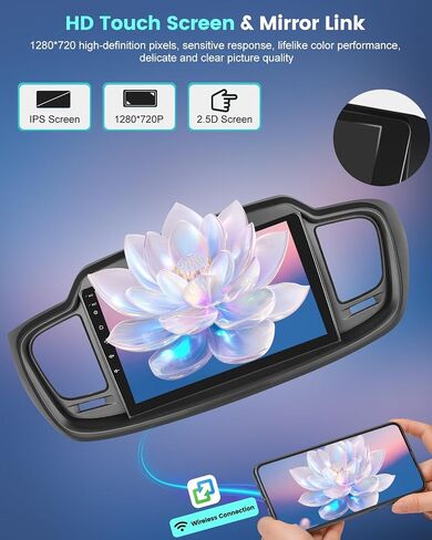 2+64G for KIA Sorento 2015 2016 2017 2018 2019 2020 Android Car Stereo with Wireless Carplay and Android Auto - 10 Inch HD Touchscreen Radio with EQ GPS WiFi FM/RDS + AHD Rear View Camera, MIC in Kuwait