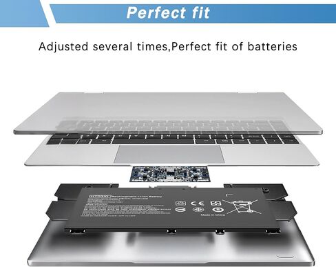 TF03XL 920070-855 Battery for HP Pavilion x360 14M-CD0001DX 14M-CD0003DX 15-CC0XX 15-CC1XX 15-CC023CL 15-CC563ST 15-CD040WM 17-AR050WM 15-CC 15-CD 15-CK 14-BF 17-AR Series tpn-q190 in Kuwait