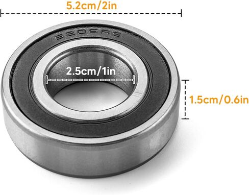 Mofun Wheel Bearing Seal Kit Front/Rear Compatible with Harley Touring Road Glide Road King Street Glide 2005-2007 Sportster XL1200 2004-2007 Dyna FX 2000-2007 in Kuwait