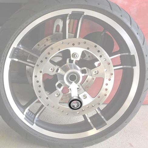 Mofun Wheel Bearing Seal Kit Front/Rear Compatible with Harley Touring Road Glide Road King Street Glide 2005-2007 Sportster XL1200 2004-2007 Dyna FX 2000-2007 in Kuwait