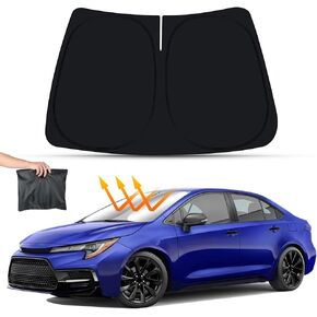 Car Sun Shade for Kia K5 2021 2022 2023 2024 2025 Auto Interior Accessories Front Windshield Sunshade Foldable Insulation Reflective Protector Parasol Window Curtains Cover Visor in Saudi Arabia