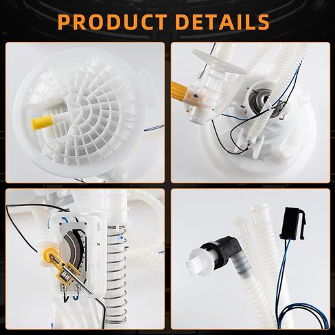Electric Fuel Pump Module Assembly Compatible For Chrysler 300 2005-17 Dodge Charger 2006-15 Challenger 2008-17 Charger 06-15 Magnum 05-08 2.7L 3.5L Replace E7192M E7241M P76609M 68102695AG in Kuwait