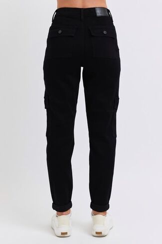 Judy Blue Women's High Waist Cargo Cuffed Jogger Plus Size in Saudi Arabia
