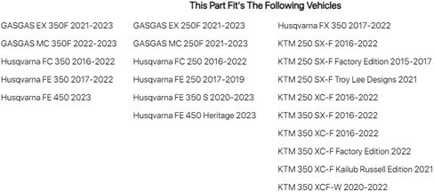 حشية غطاء القابض Tusk لـ KTM 350 SX-F 2016-2022 in Saudi Arabia