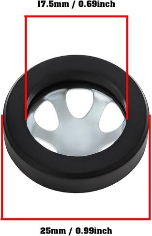 SING F LTD 2 Pieces Engine Oil Sight Glass Compatible with Kazuma Motocross Compatible with Apollo 50cc 70cc 110cc 125cc 150cc 250cc Dirt Bike in Saudi Arabia