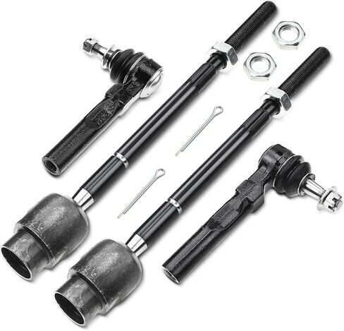 A-Premium Set of 4, Front Inner & Outer Tie Rod End Kit, Compatible with Chevrolet Malibu 1997-2003, Classic 2004-2005, Oldsmobile Alero 1999-2004, Cutlass 1997-1999, Pontiac Grand Am 1999-2005 in Saudi Arabia